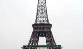 上海的东方明珠和法国的埃菲尔铁塔谁高一些 埃菲尔铁塔多高